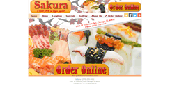 Desktop Screenshot of chicagosakura.com